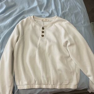 white crew neck
